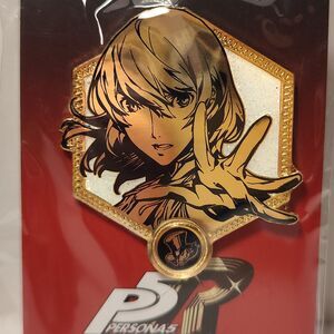 Persona 5 Goro Akechi Golden Series Enamel Pin Official Collectible Badge